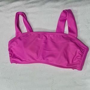 Target Hot pink bikini top